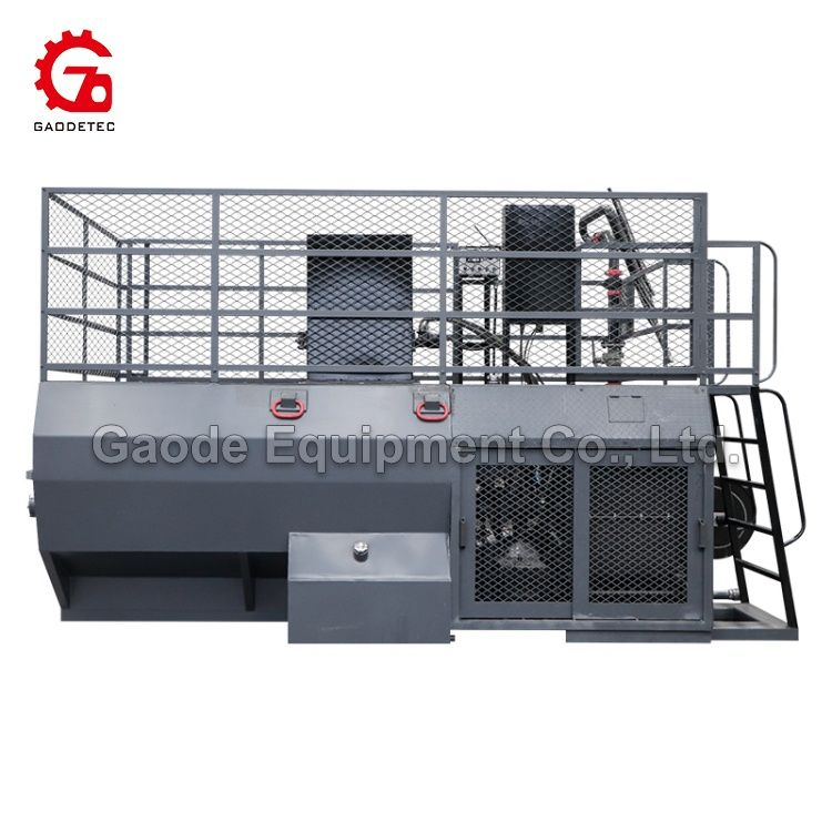 Gaodetec GHS0551 5000L hydroseeder for slope vegetation recovery